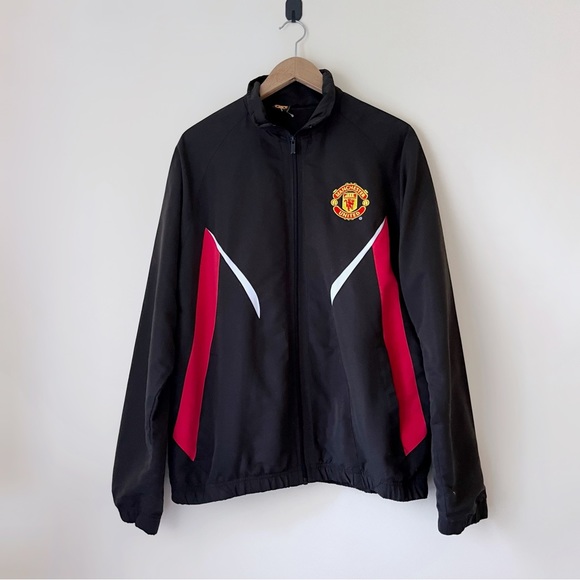 Vintage Manchester United Windbreaker Jacket, Size Large - Picture 2 of 6
